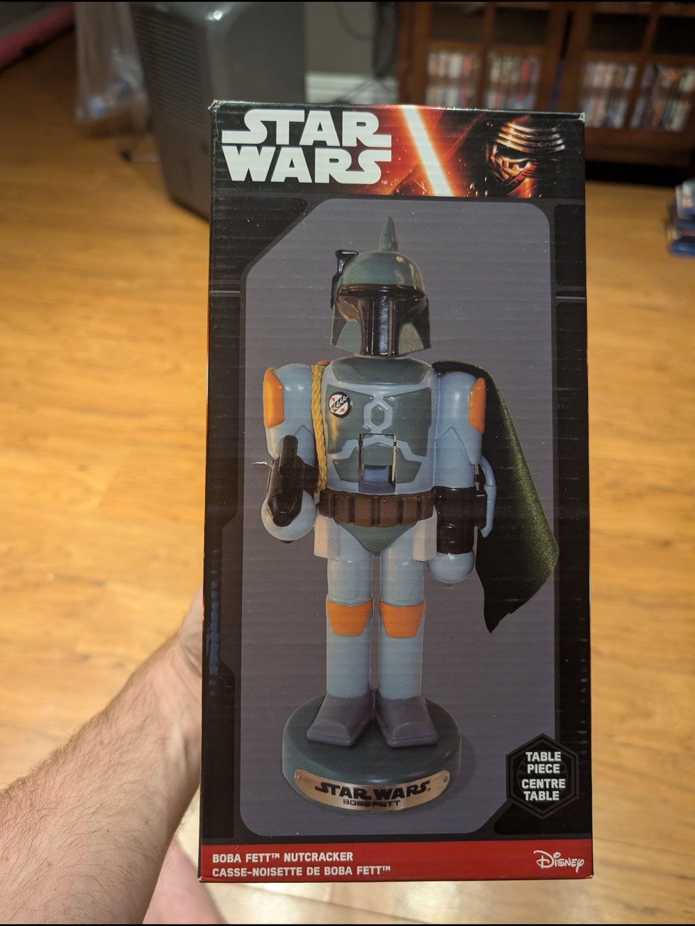 Star Wars Boba Fett Nutcracker - Blue & Green